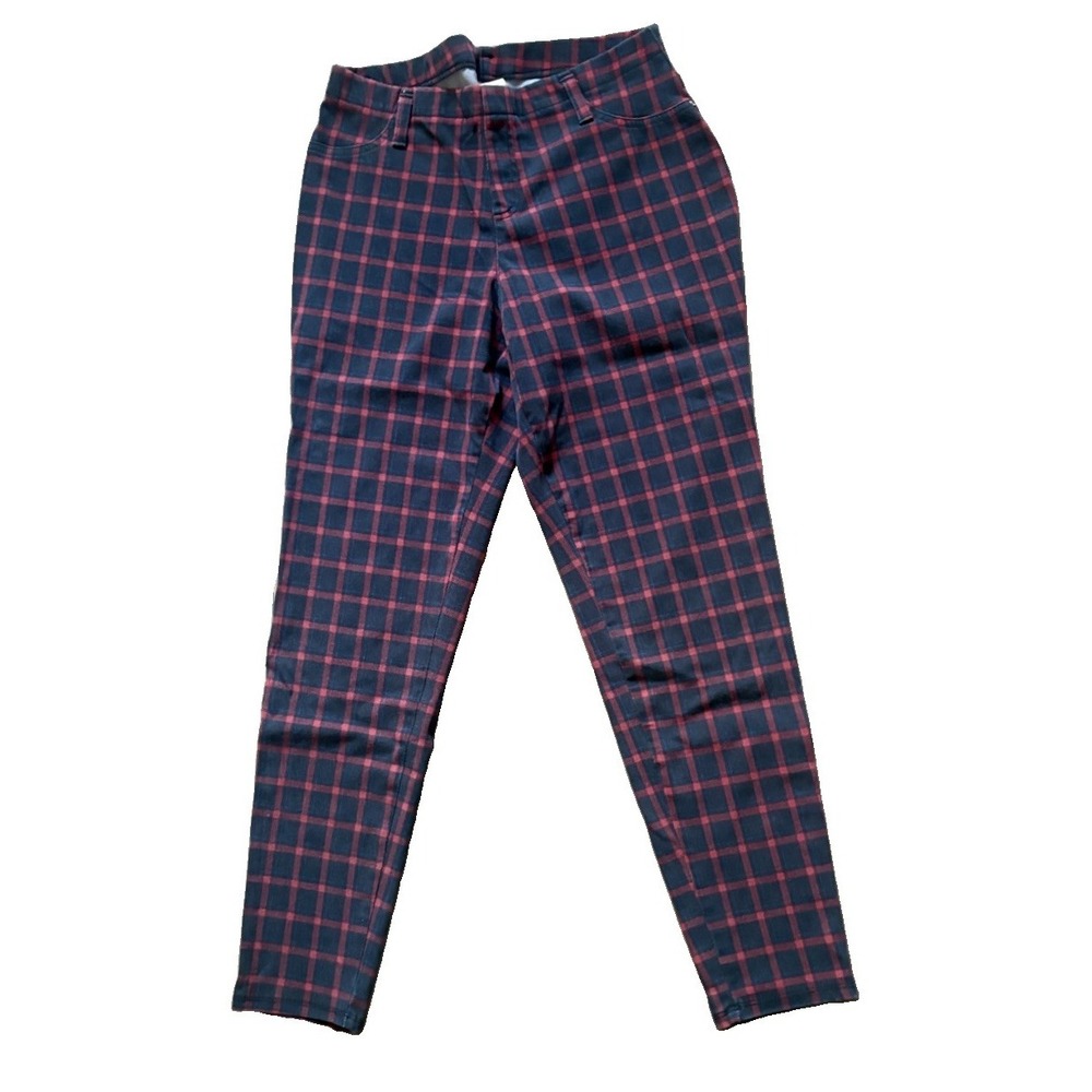 Faded Glory Plaid Skinny Pants Size Large (12-14)